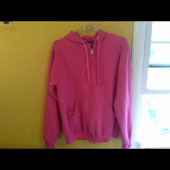 A pink jacket