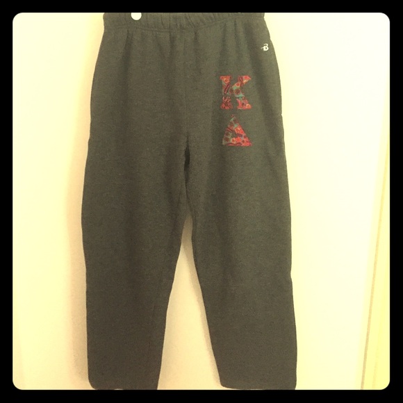 Kappa Delta embroidered sweats