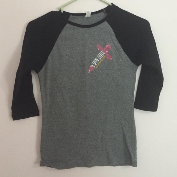 Kappa Delta baseball style shirt!