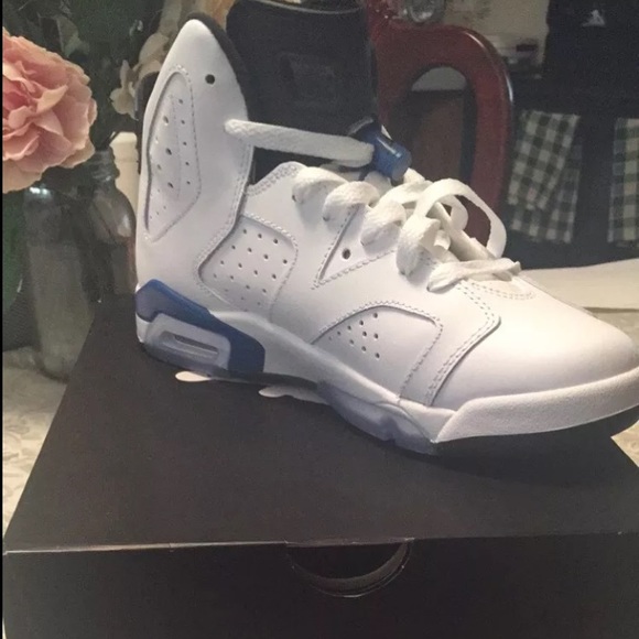 Jordan Sport Blue 6's