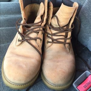 Tan Timberland Boots