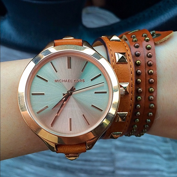 Michael Kors Studded Wrap Watch