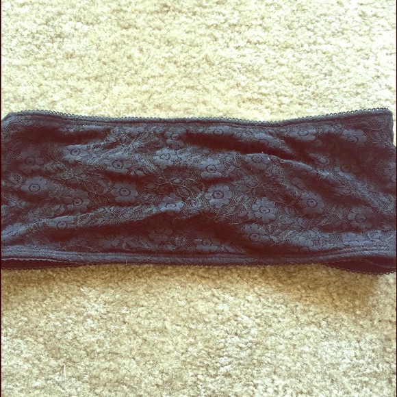 Brandy Melville Black Lace Bandeau