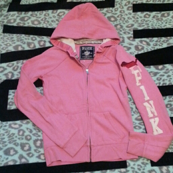 Victorias secret Pink Zip up Hoodie