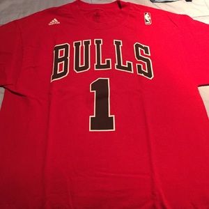 Chicago Bulls Derek Rose Player Shirt. Large