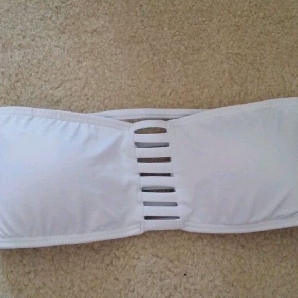 San Lorenzo white bandeau size large nwot