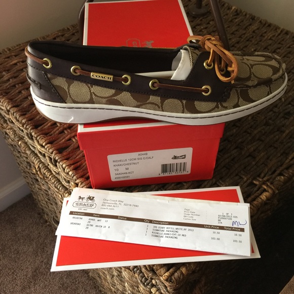 Coach Shoes Brand New