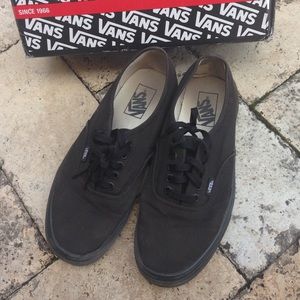 All Black Vans