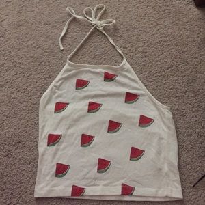 Brandy Melville watermelon halter