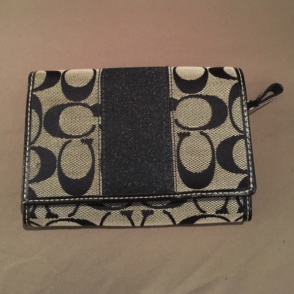 Black coach wallet