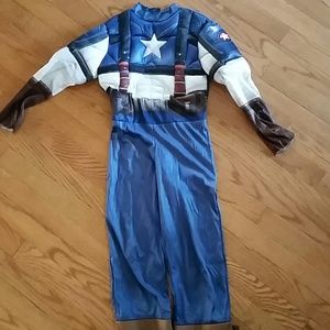 Captain America boys halloween costume