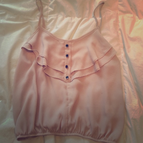 Cream tank top