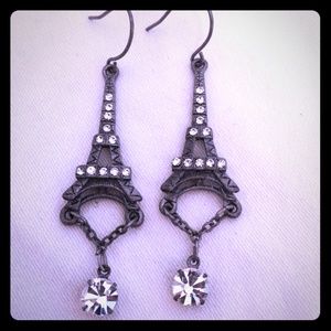 Eiffel tower earrings