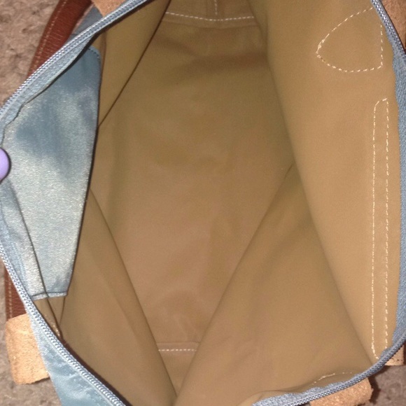 Authentic Baby Blue Small Longchamp - Picture 2 of 4