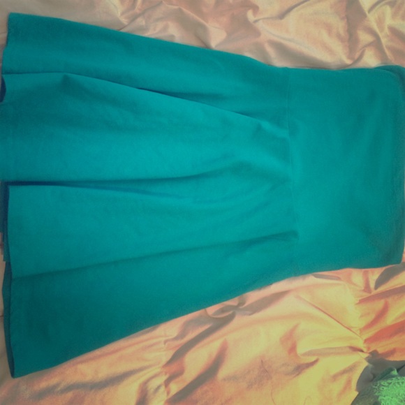 Teal summer dress