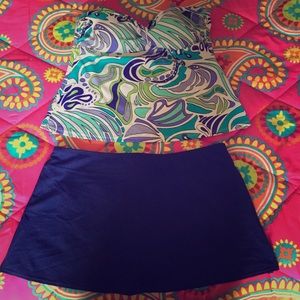 Strapless swimsuit top!