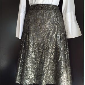 Diane Von Furstenburg lace see-thru skirt. NWOT.
