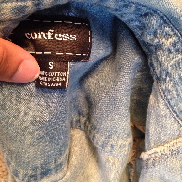 Blue Jean Cut Off - Picture 4 of 4