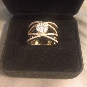 1CTWTT 14K Gold Ring