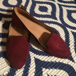 Burgundy Smoking Loafers
