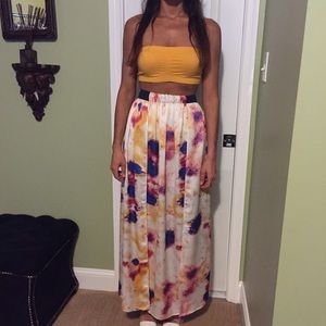 Finders keepers maxi skirt
