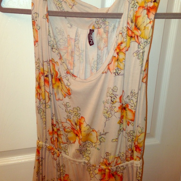Free People cotton flower dress