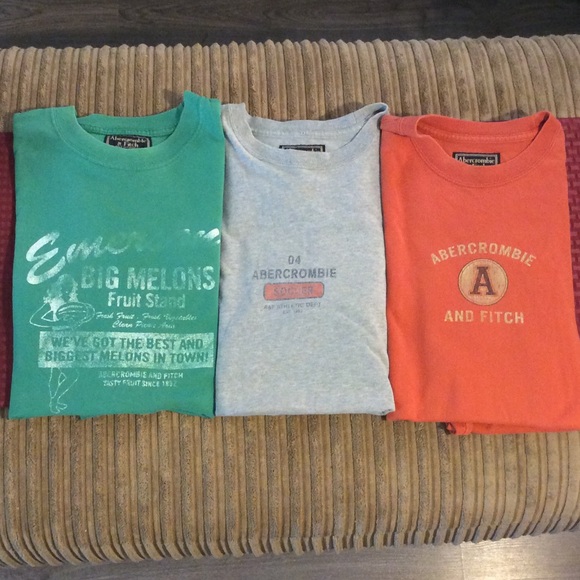 Mens Abercrombie T Shirt Lot M/L