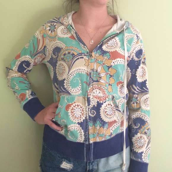 Lucky Brand Hooded Zip Up