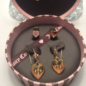 Juicy Couture earring set