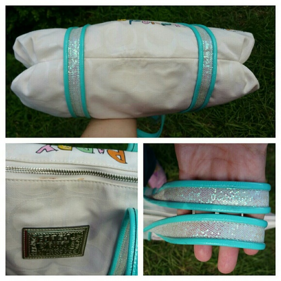 SOLD IN BUNDLE Coach Poppy Signature Sparkle Glam - Picture 3 of 4