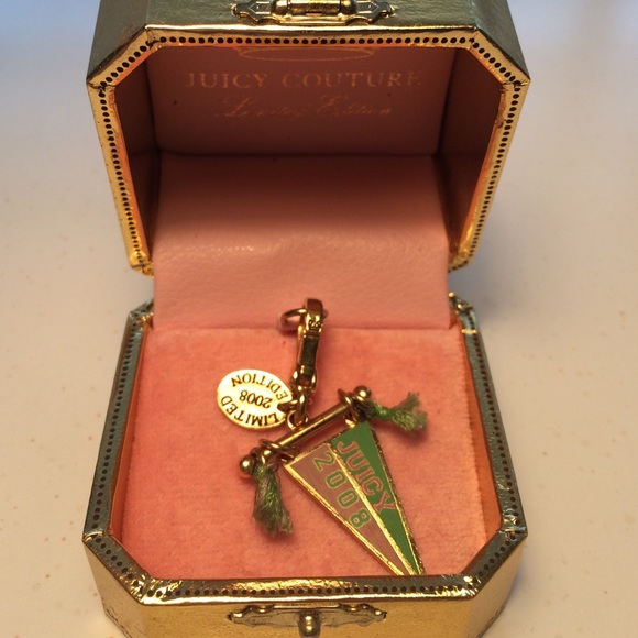 Juicy Couture 2008 limited edition flag charm
