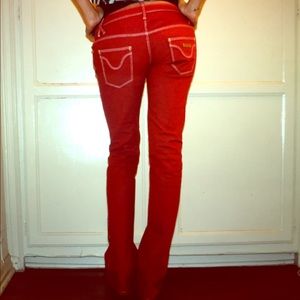 Dsquared2 red jeans