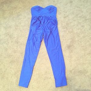 Royal blue jumpsuit