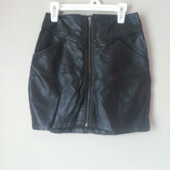 Leather Skirt