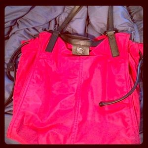 Authentic Burberry nylon reversible tote