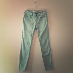 Pacsun Bullhead Jeggings Mint Green