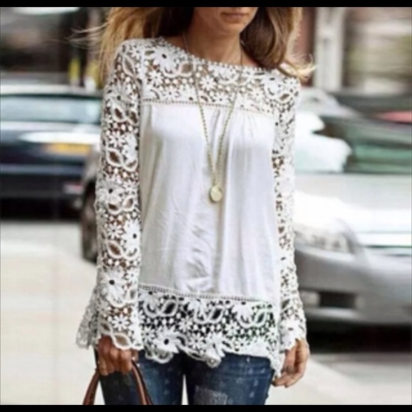 New Fashion Embroidery Lace & Crochet size Medium