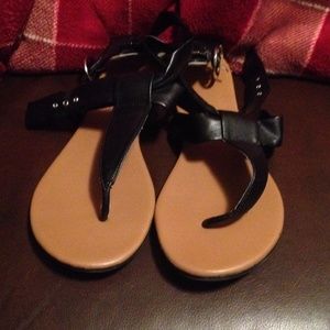 Black sandals