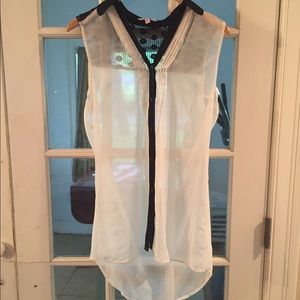 chiffon tank
