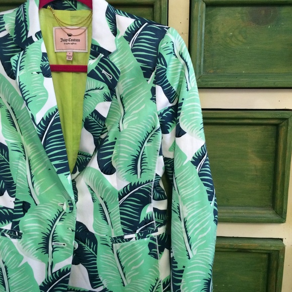 Palm Frond Blazer