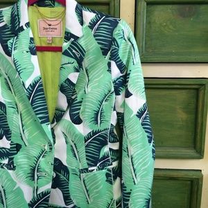 Palm Frond Blazer