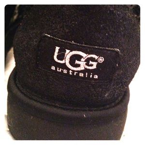 Black sparkly UGG Australia boots