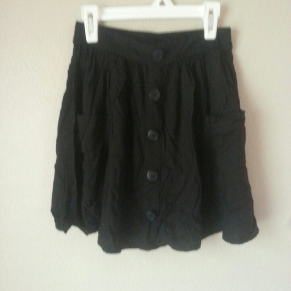 Black Skater Skirt