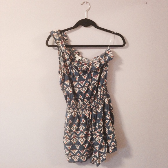 Love, Fire one shoulder romper