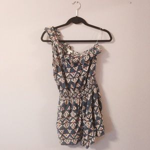 Love, Fire one shoulder romper