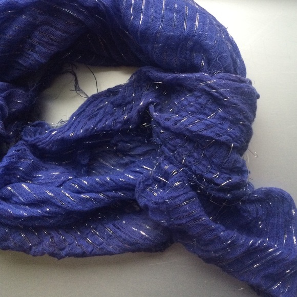 Blue Scarf