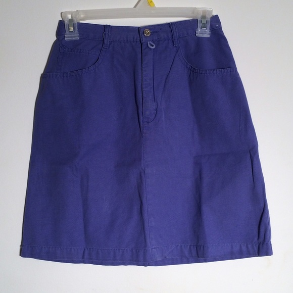 Purple high waisted skirt - Picture 1 of 3
