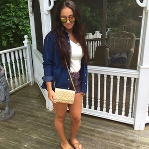 Outfit bundle! Carmar denim chambray, express tee