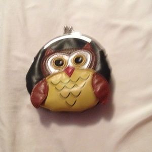 Owl coin pouch