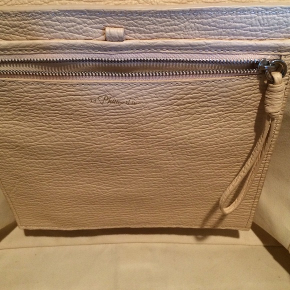 3.1 Phillip Lim Pashli Large Satchel in Buff, NWOT - Picture 4 of 4